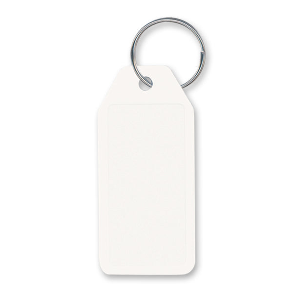 Clip Key Ring (White)
