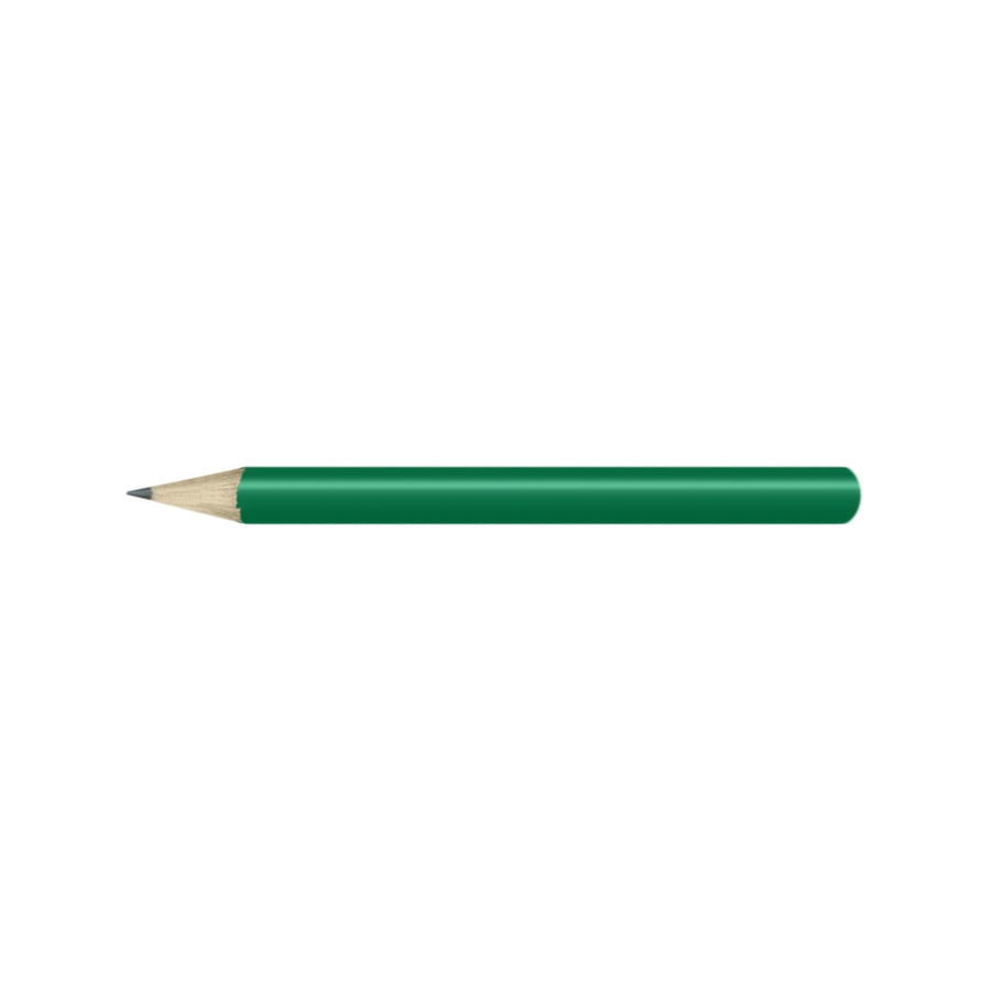 Stub HB Mini Pencil (Green)
