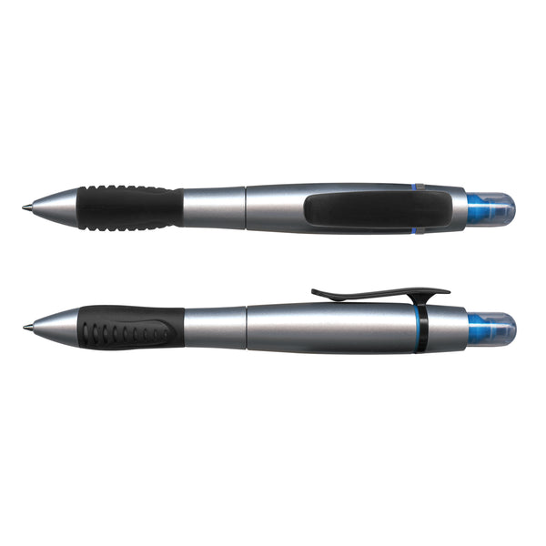 Shale Duo Pen with Highlighter (Blue)