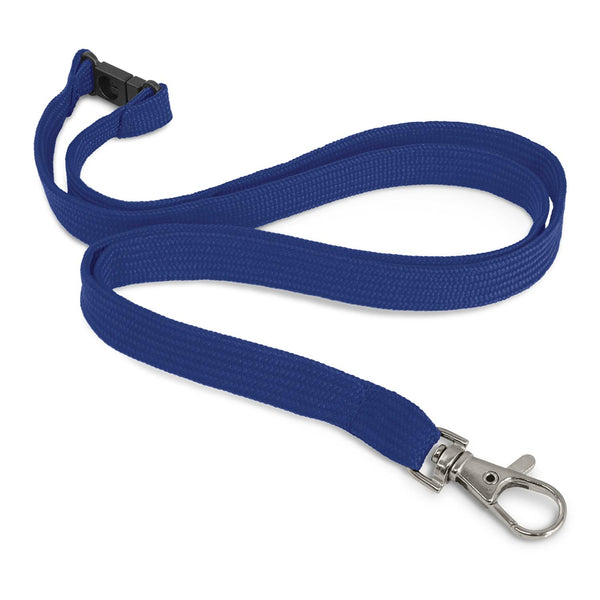 Strand Custom Printed Lanyard - 12mm (Dark Blue)