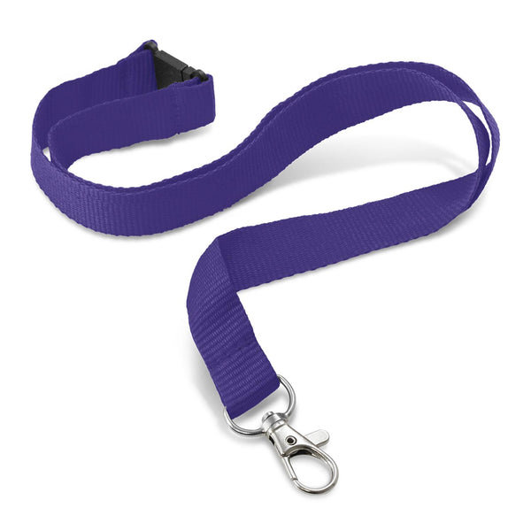 Strand Custom Printed Lanyard - 16mm (Purple)