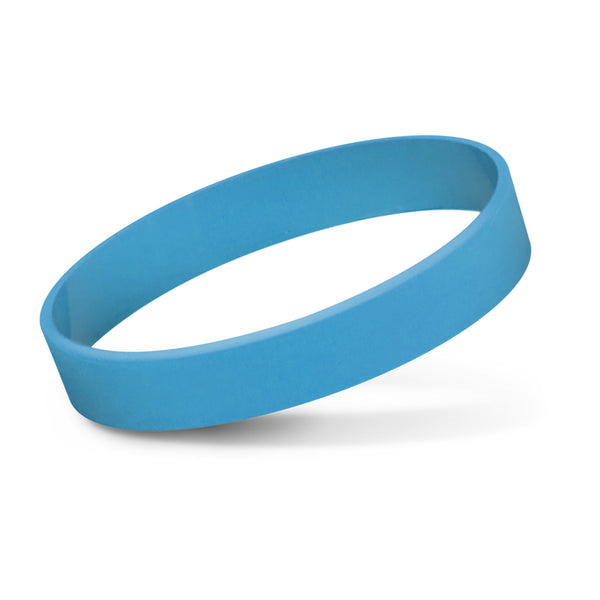 Silicone Silicone Wrist Band (Light Blue)