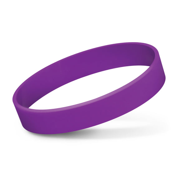 Silicone Silicone Wrist Band (Purple)