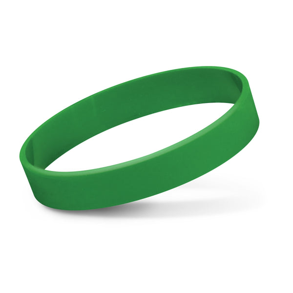 Silicone Silicone Wrist Band (Dark Green)