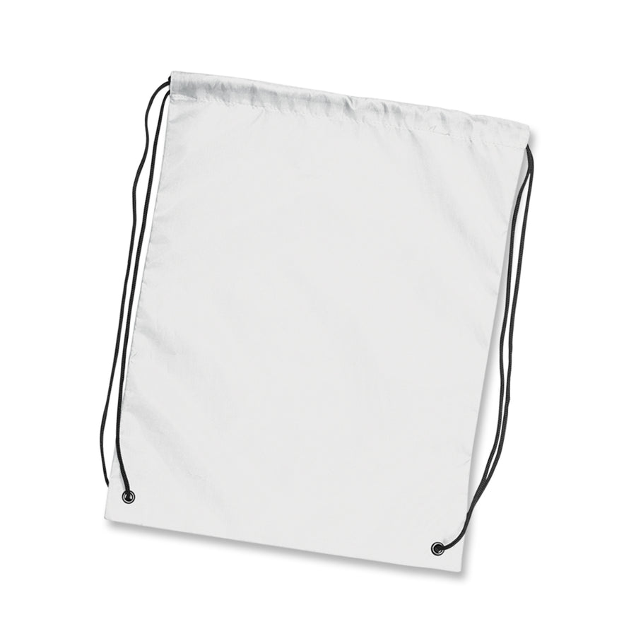 Drawstring Drawstring Backpack (White)