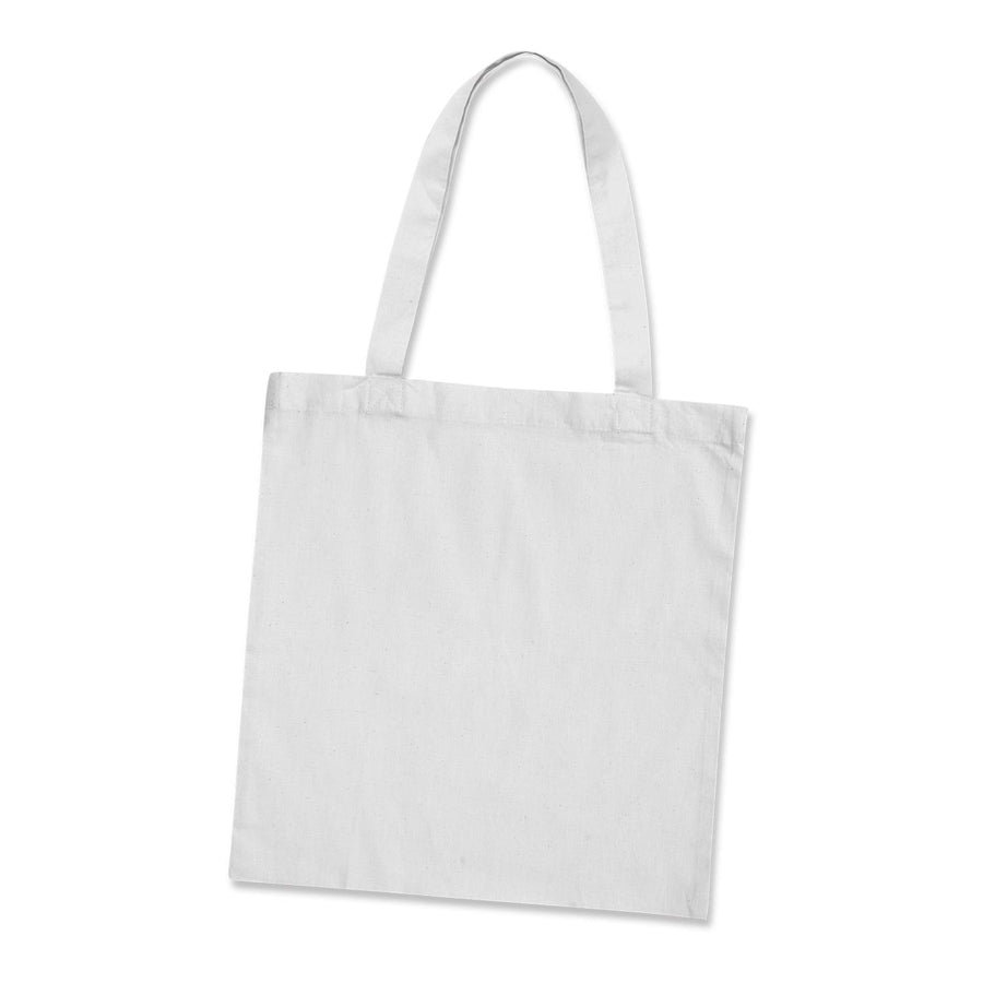 Linen Cotton Tote Bag - Colours (White)
