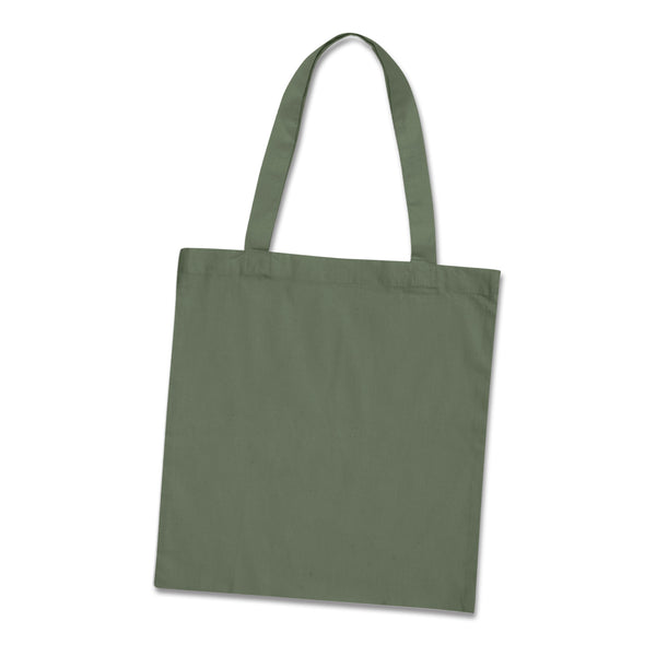 Linen Cotton Tote Bag - Colours (Olive)