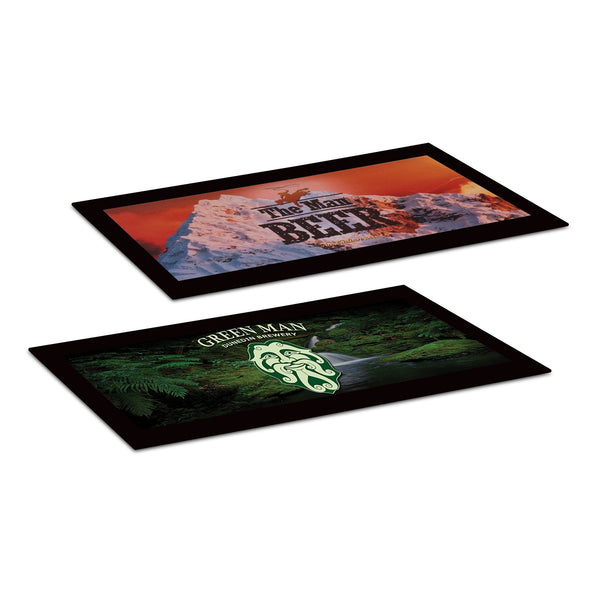 Tide Small Counter Mat (Black/White)