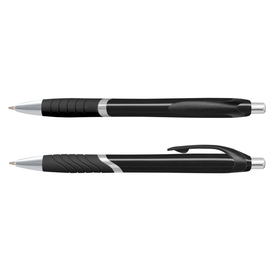 Vector Pen - Coloured Barrel (Black)