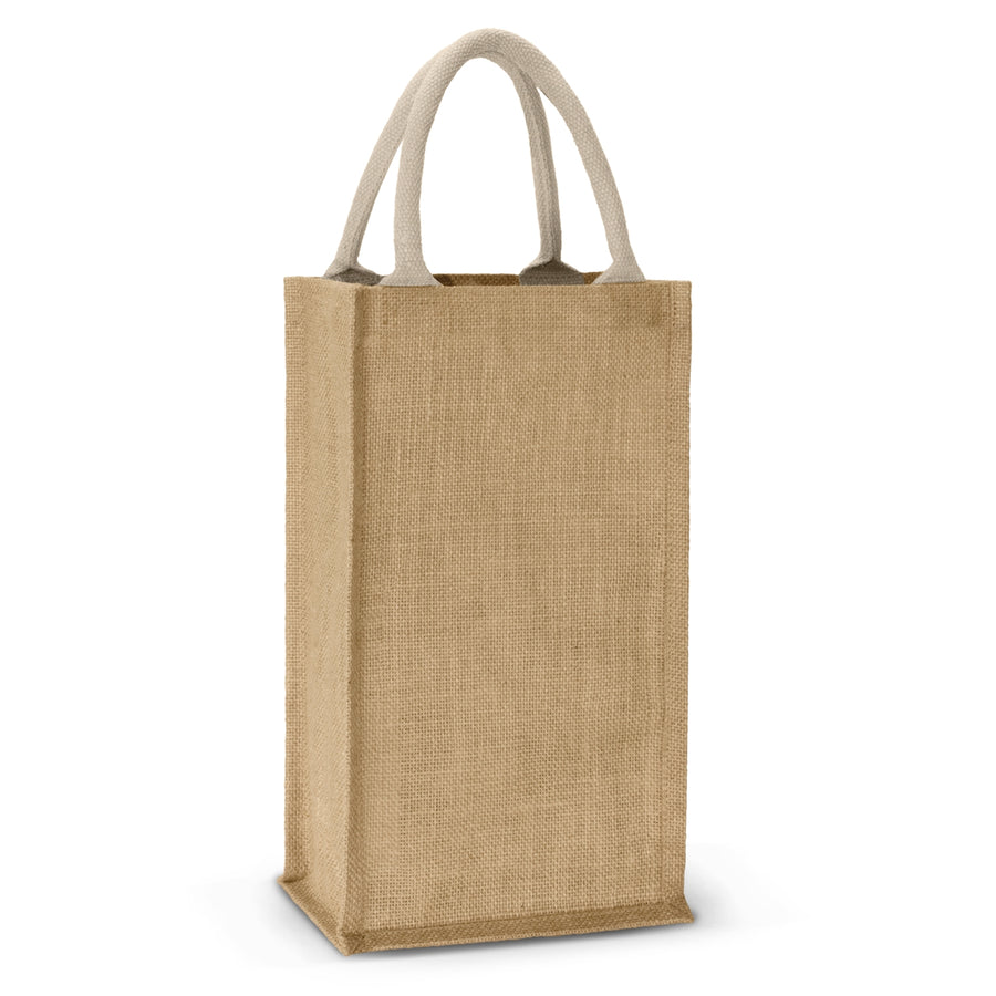 Cellar Jute Double Wine Carrier (Natural)