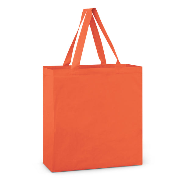 Canvas Cotton Tote Bag - Colours (Orange)
