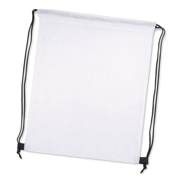 Tampa Drawstring Backpack (White)