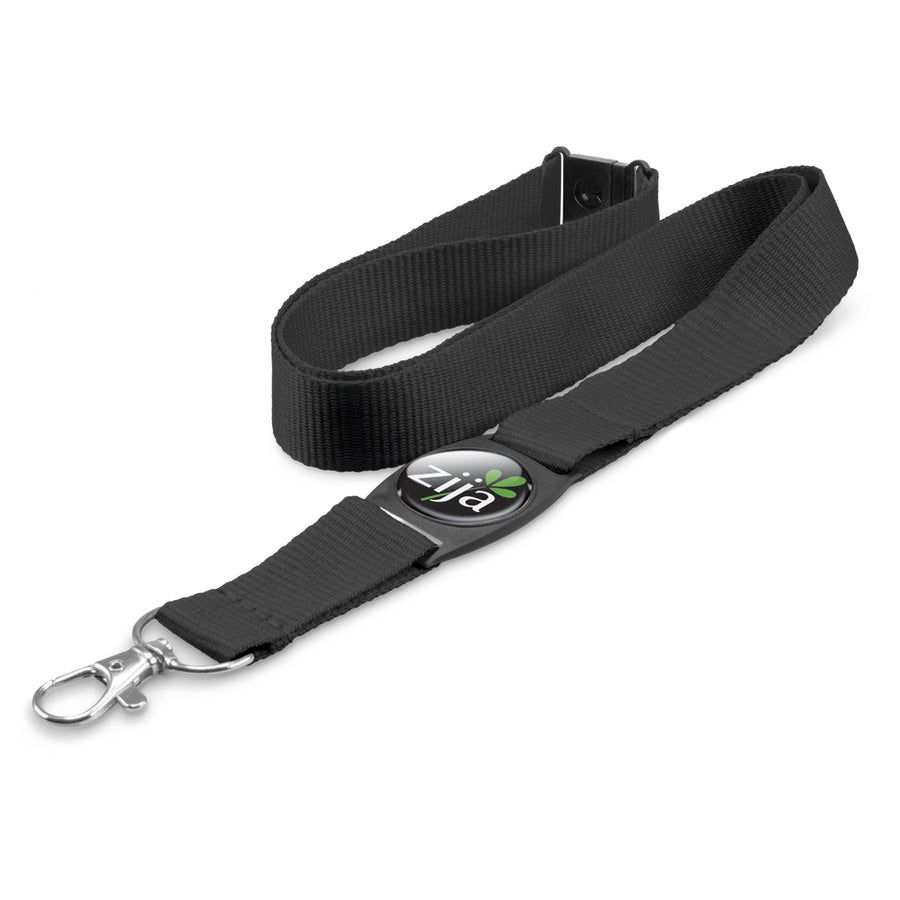 Crest Lanyard (Black)