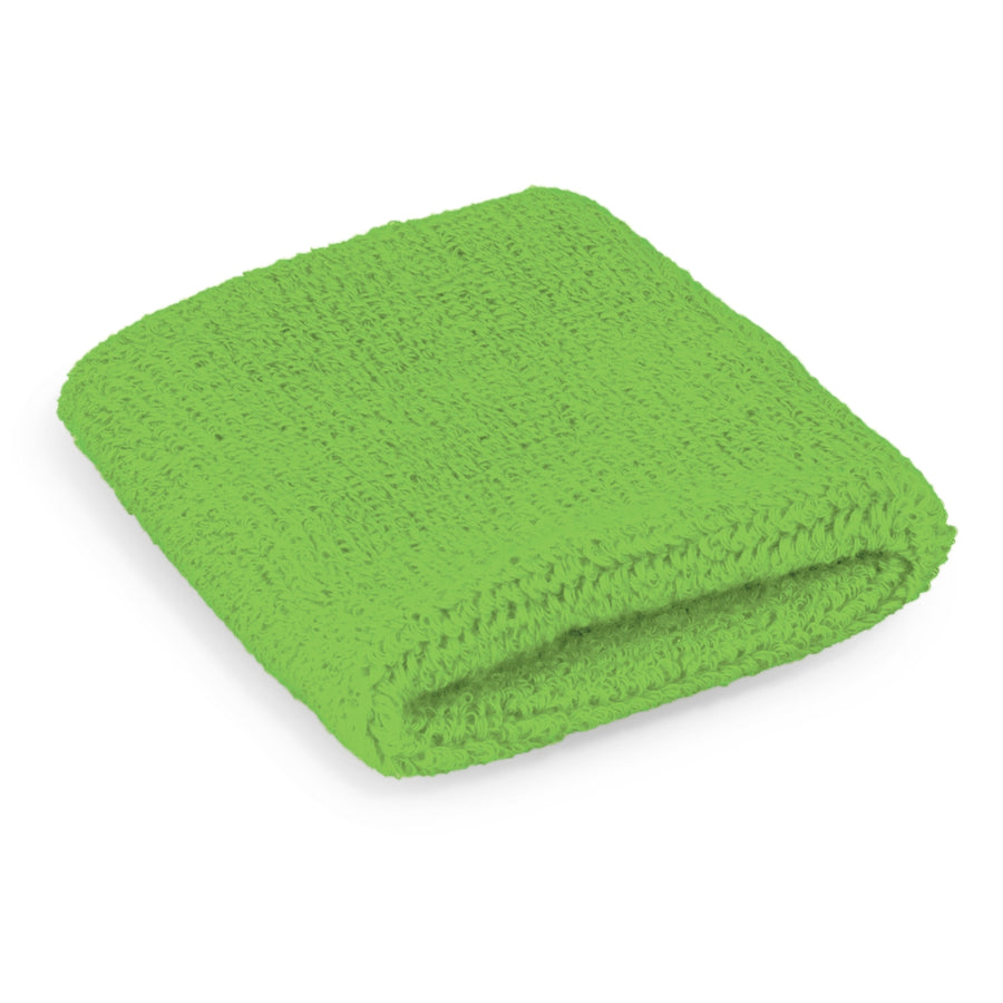 Ridge Wrist Sweat Band (Bright Green)