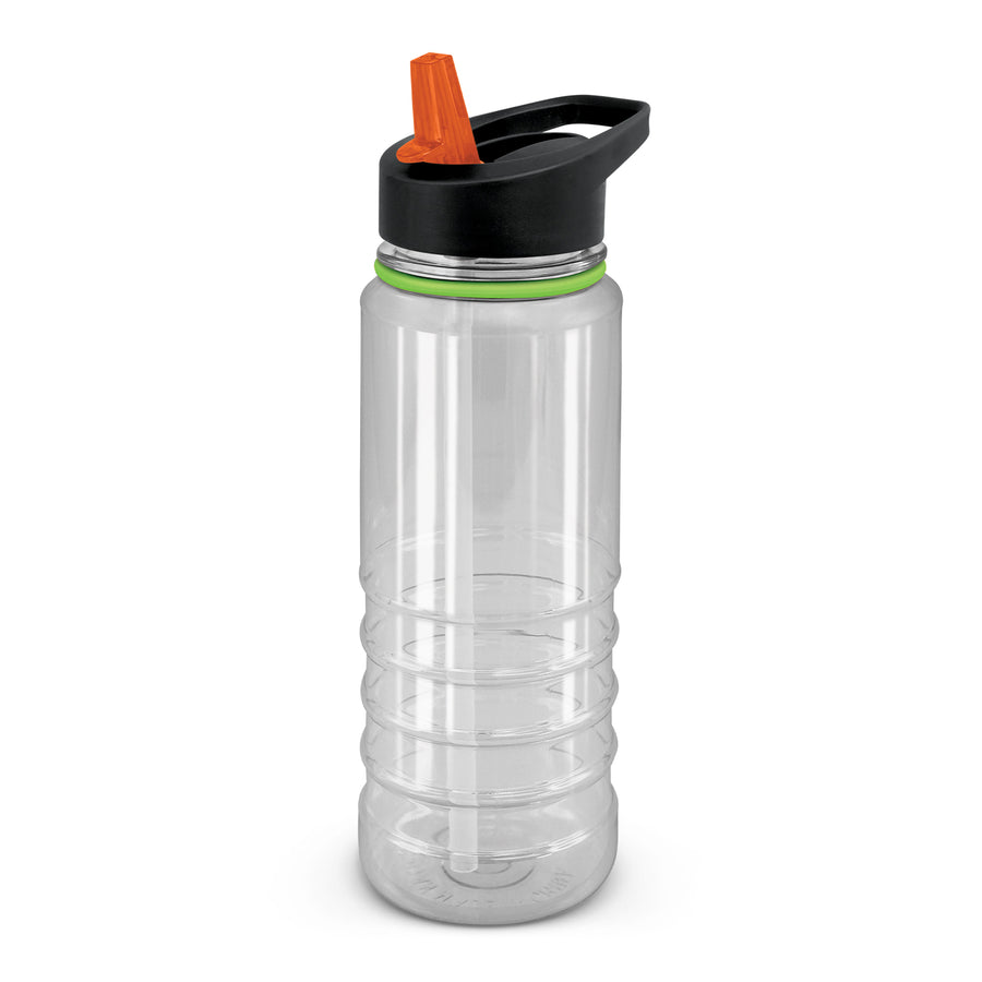 Solano Elite Bottle - Clear and Black (Orange)