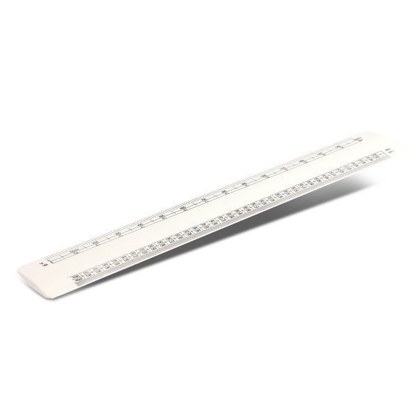 Linear Scale Ruler (White)