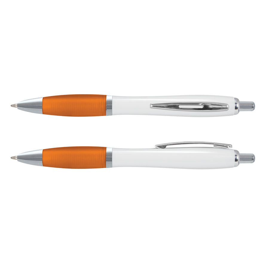 Vistro Pen - White Barrel (Orange)