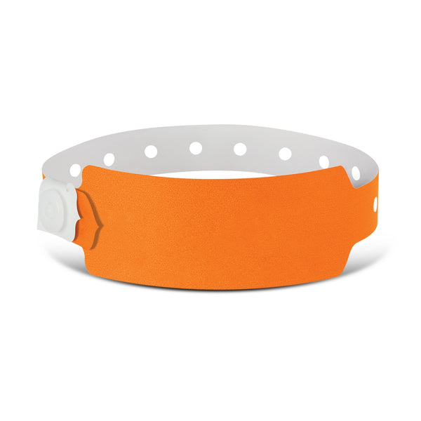 Snap Event Wrist Band (Neon Orange)