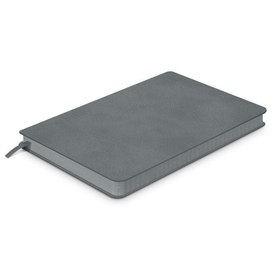Linen Notebook - Medium (Grey)