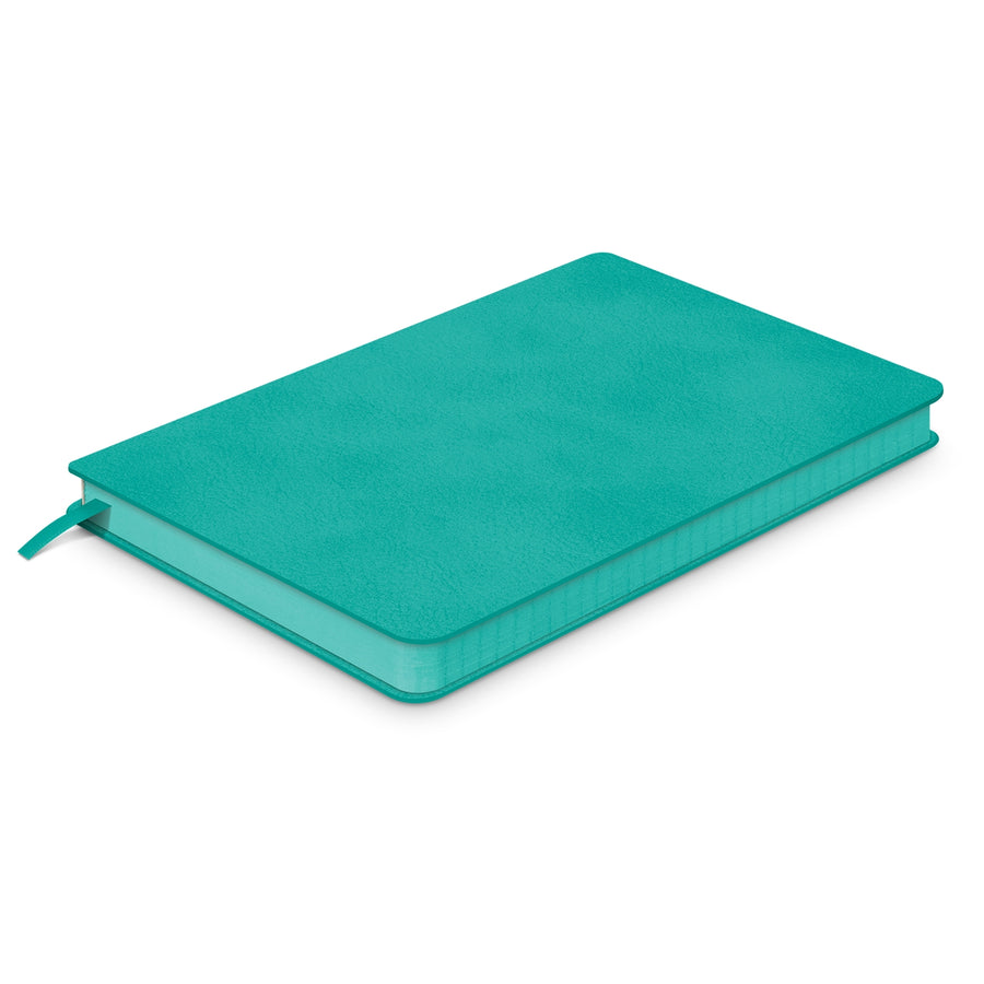 Linen Notebook - Medium (Teal)