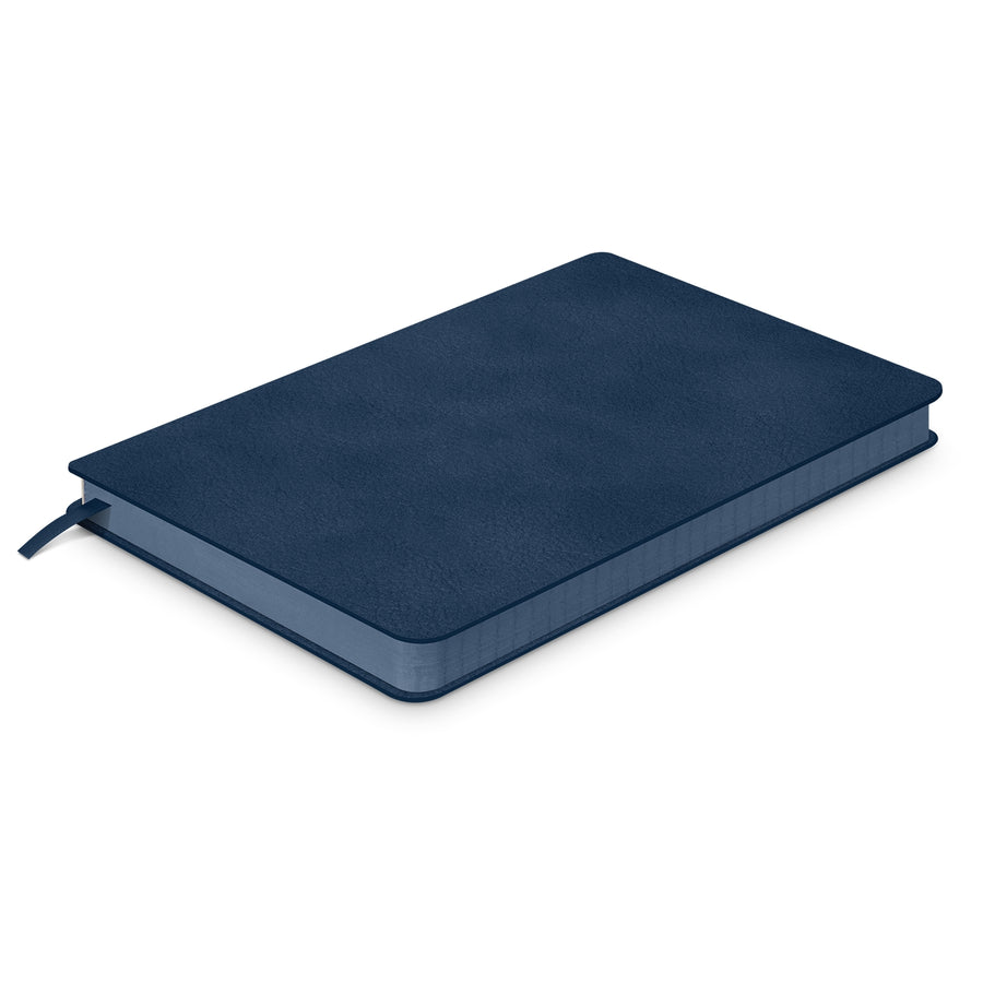 Linen Notebook - Medium (Navy)