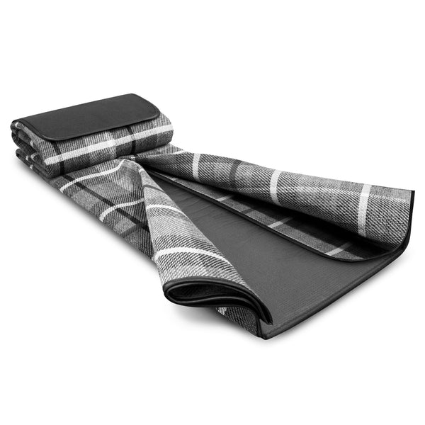 Denver Picnic Blanket (Black/Grey)