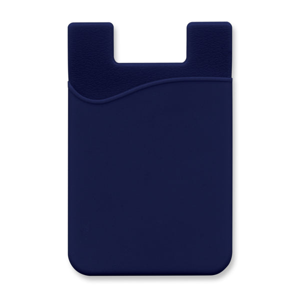 Quartz Silicone Phone Wallet - Full Colour (Navy)