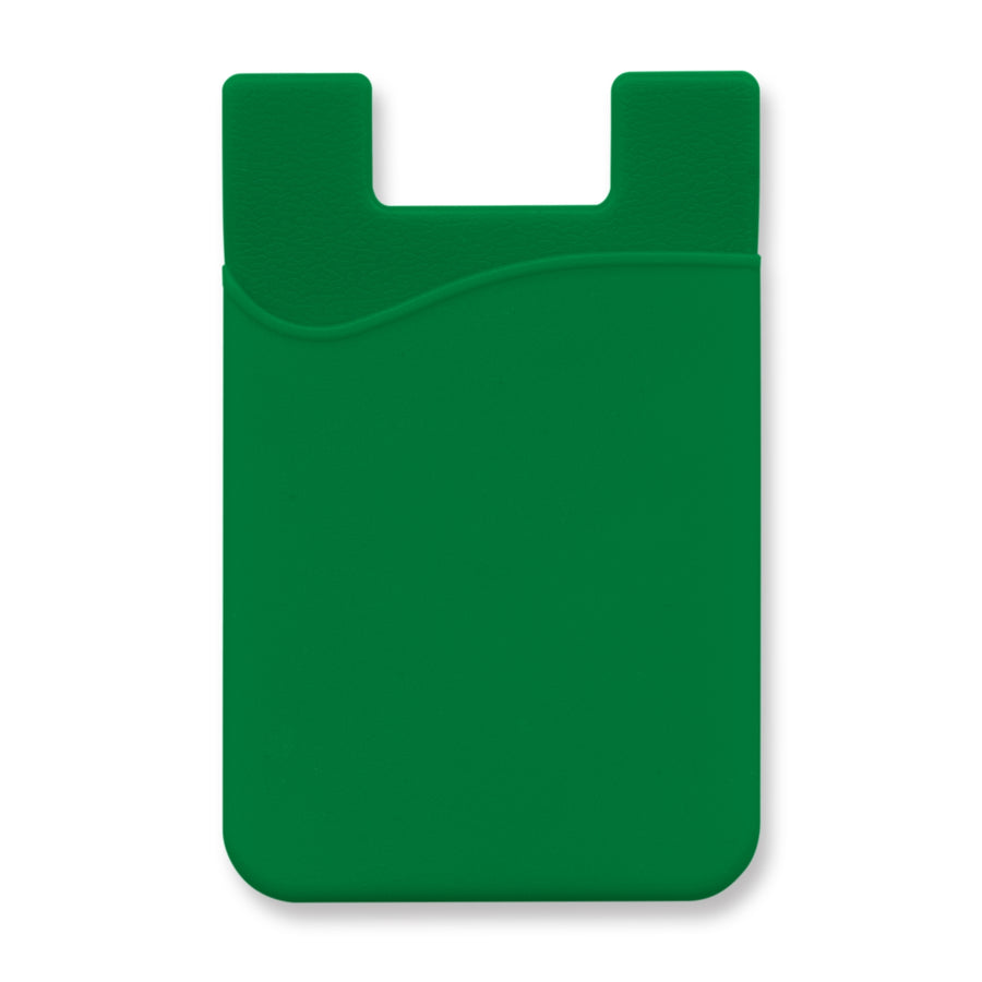 Quartz Silicone Phone Wallet - Full Colour (Dark Green)