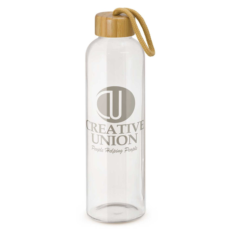 Kauri Glass Bottle (Black)