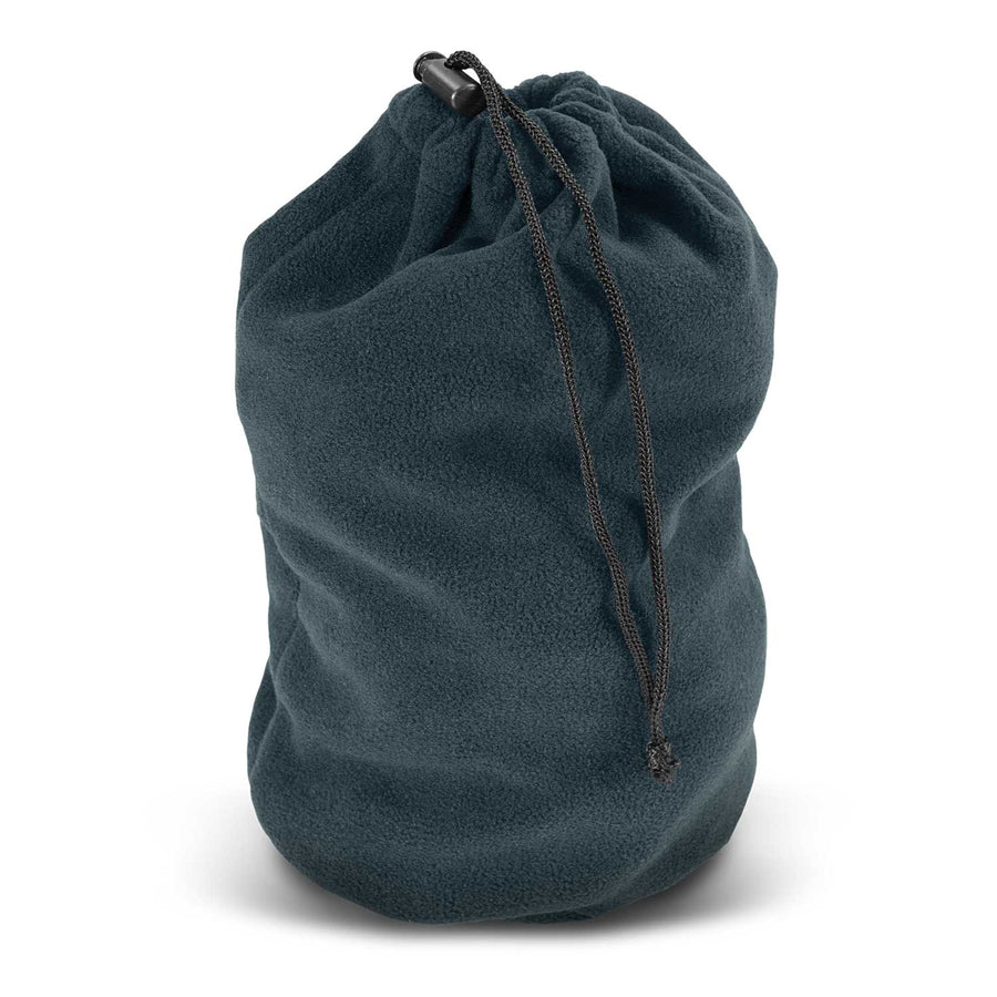 Drift Fleece Drawstring Bag (Navy)