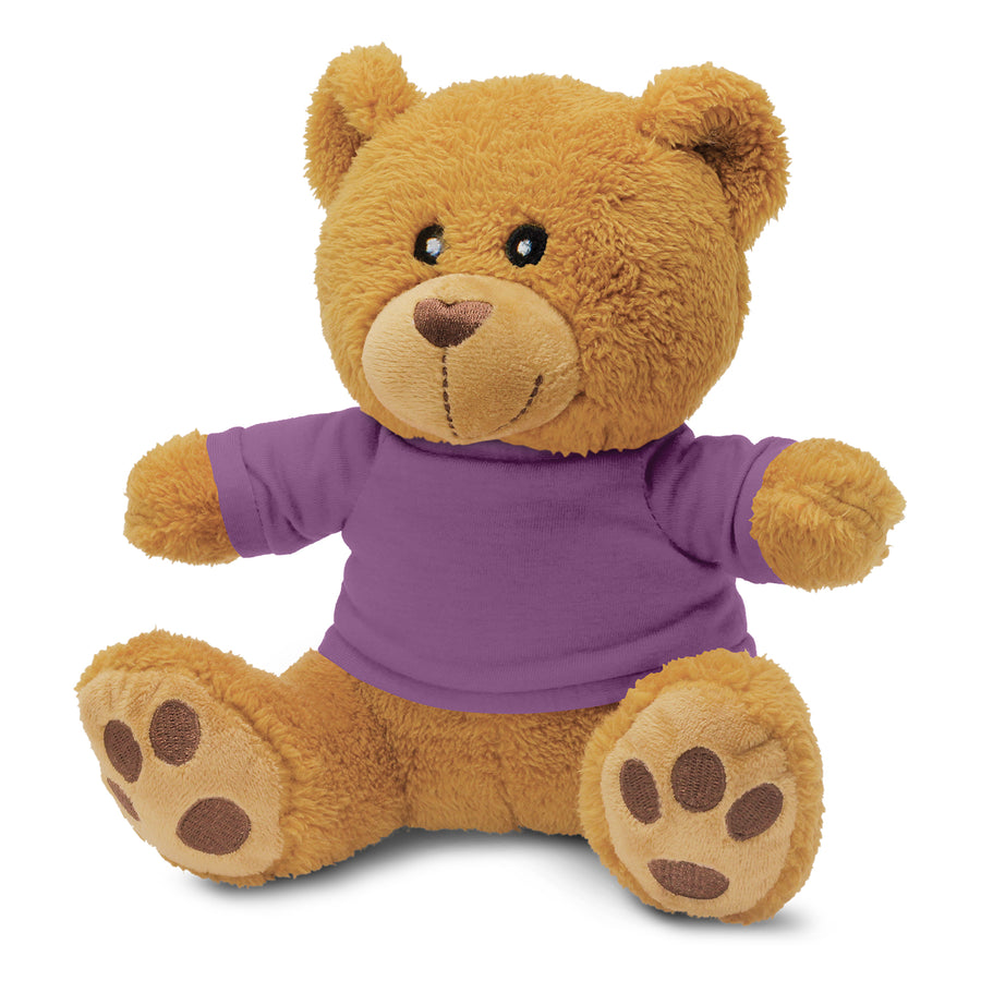 Cuddle Bear Plush Toy (Purple)