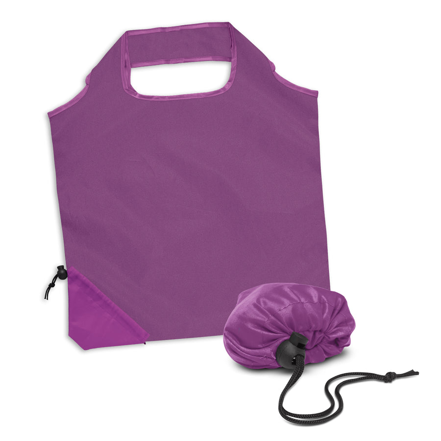 Merino Foldaway Bag (Purple)