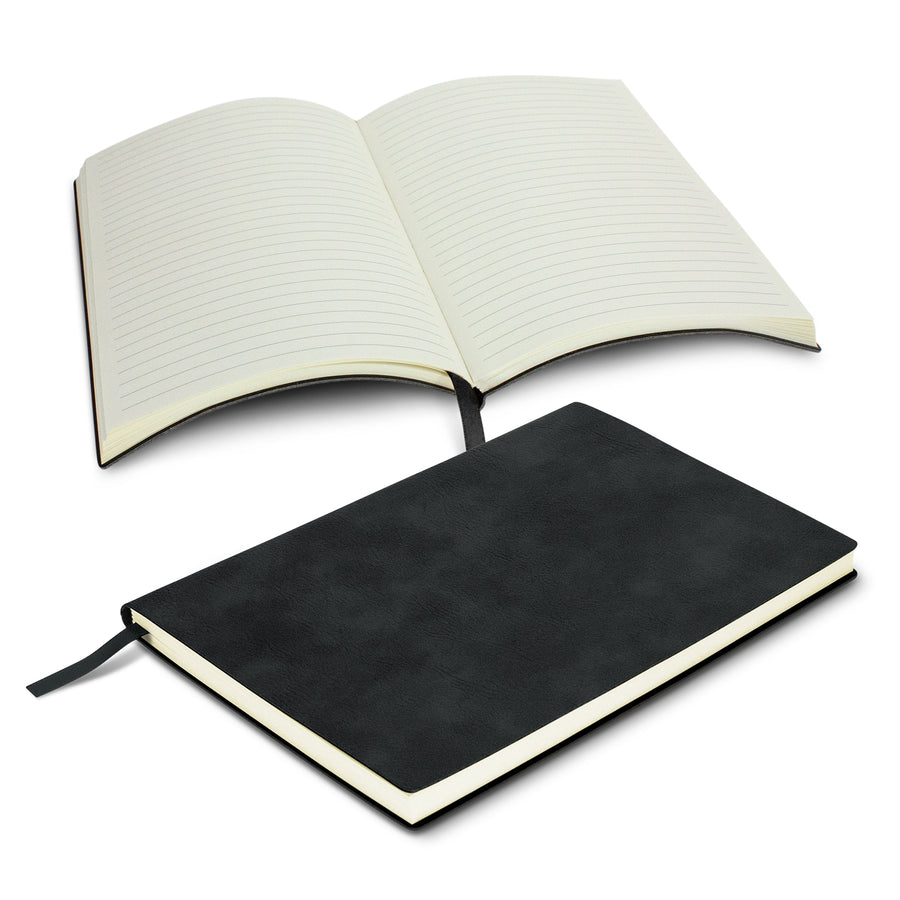 Linen Soft Cover Notebook (Black)