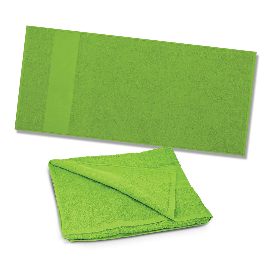 Dune Beach Towel (Bright Green)