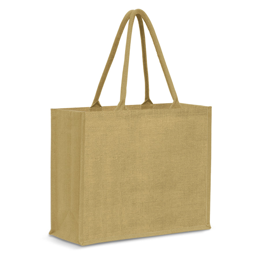 Harbour Jute Tote Bag - Colour Match (Natural)