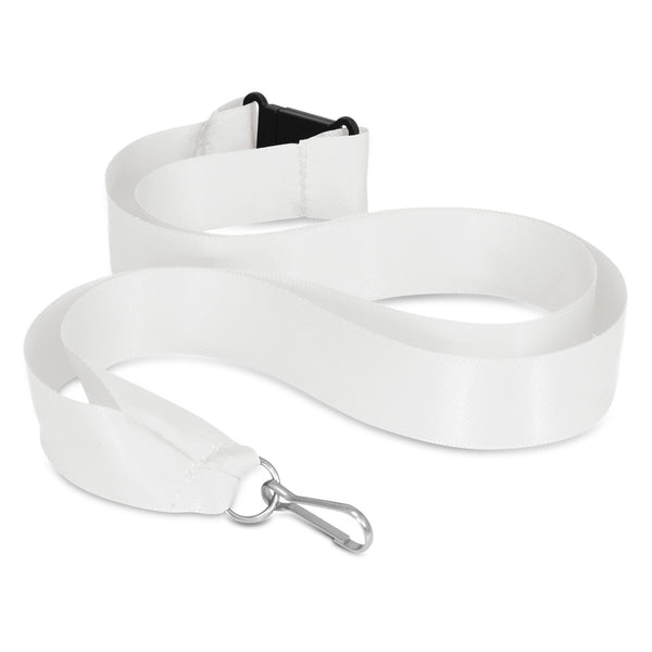 Ribbon Lanyard (White)