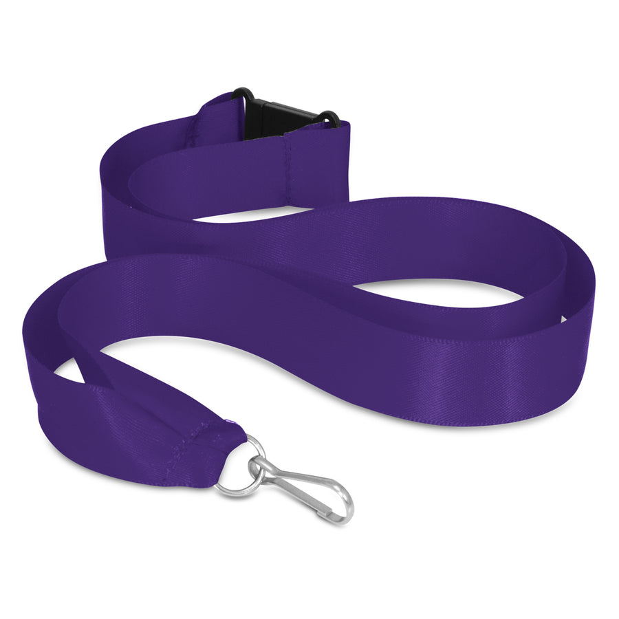 Ribbon Lanyard (Purple)