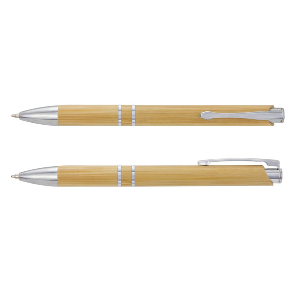 Panama Bamboo Pen (Natural/Silver)