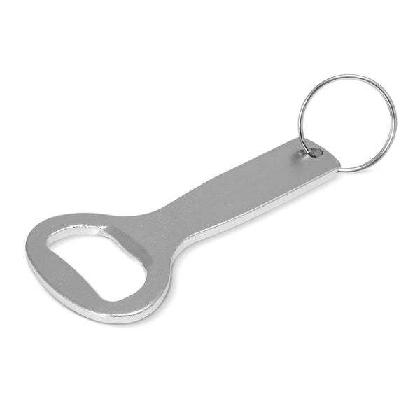 Bristol Bottle Opener Key Ring (Silver)