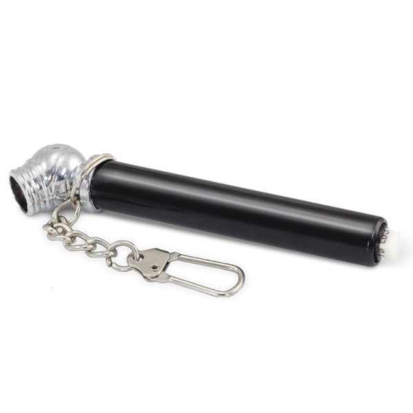 Gauge Tyre Pressure Gauge Key Ring (Black)