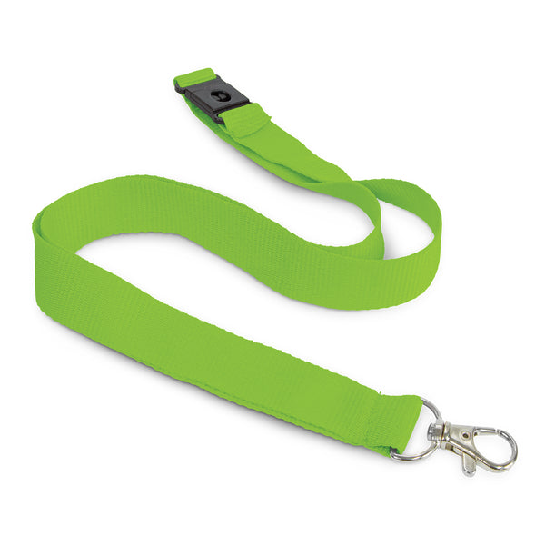Linen Lanyard (Bright Green)