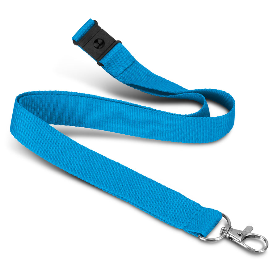 Velour Lanyard (Light Blue)