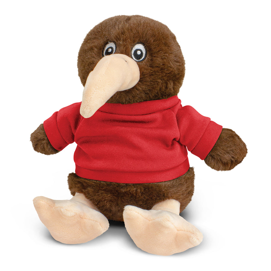 Kauri Kiwi Plush Toy (Red)