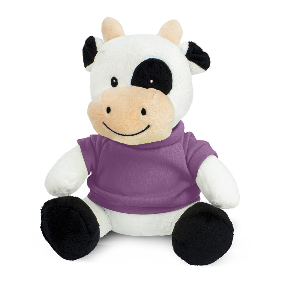 Meadow Cow Plush Toy (Purple)