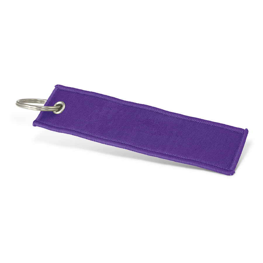 Weft Woven Key Ring (Purple)