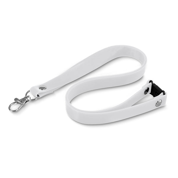 Drift Silicone Lanyard (White)