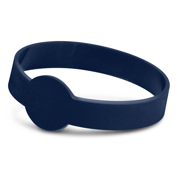 Rally Silicone Wrist Band - Debossed (Navy)