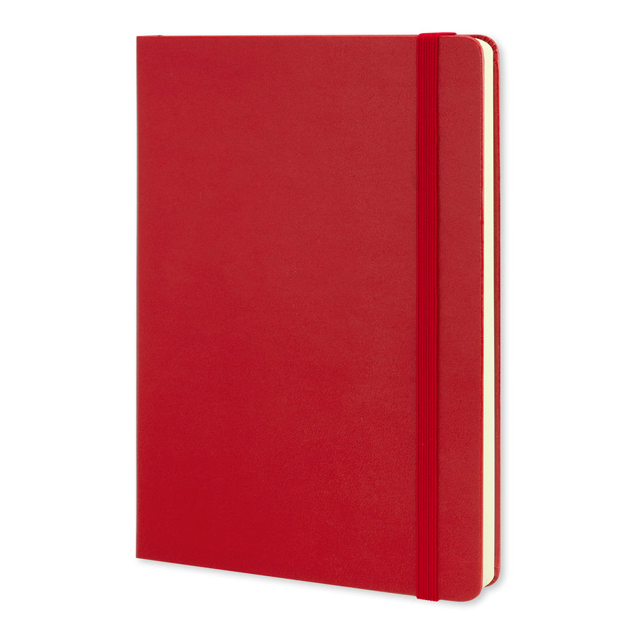 Moleskine Classic Hard Cover Notebook - Large (Scarlet Red)