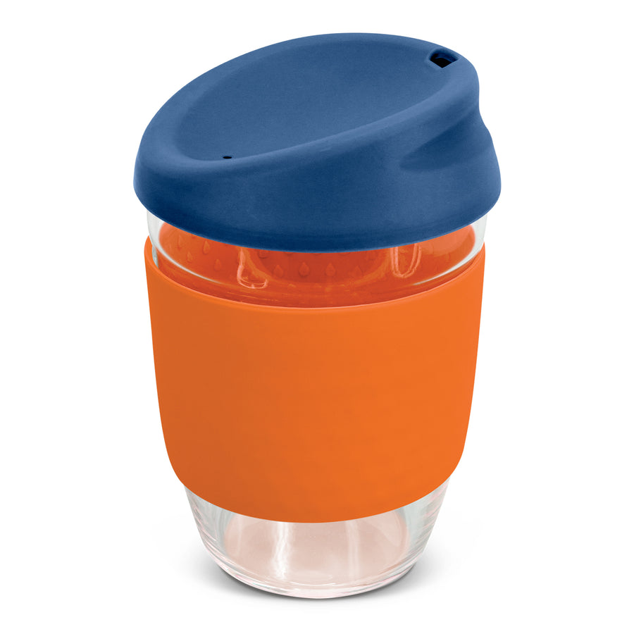 Clarity Nova Cup - Borosilicate 350ml (Orange)