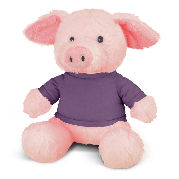 Meadow Pig Plush Toy (Purple)
